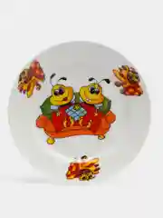 Тарелка мелкая "Пчёлы", d=17 см