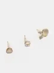 Кремовый серьги женские, кольца, гвоздики