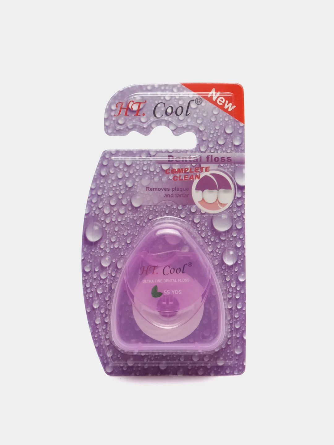 Фиолетовый зубная нить, 50 м