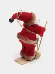Бордовый новогодняя ёлочная игрушка "Дед Мороз", "Санта Клаус"