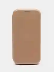 Золотой чехол-книжка на Samsung Galaxy A5 2017 (A520), Самсунг Галакси А5 2017 (А520)