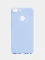 Голубой чехол силиконовый для Huawei Honor 9 Lite ( Хонор 9 лайт )