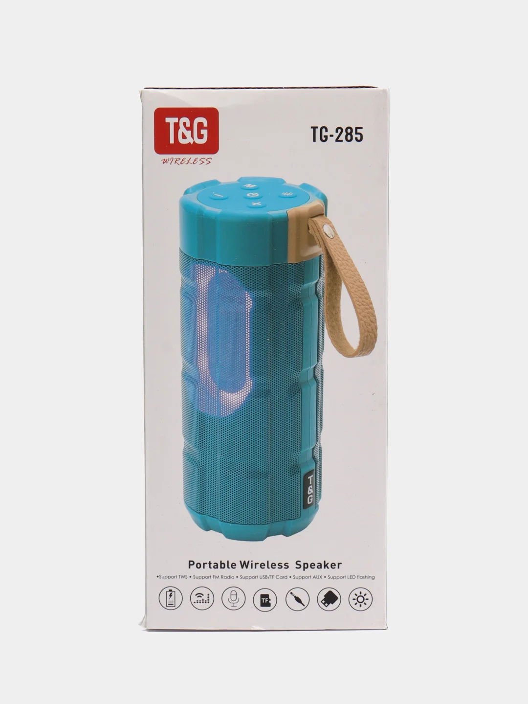 Серый портативная колонка T&G TG 285