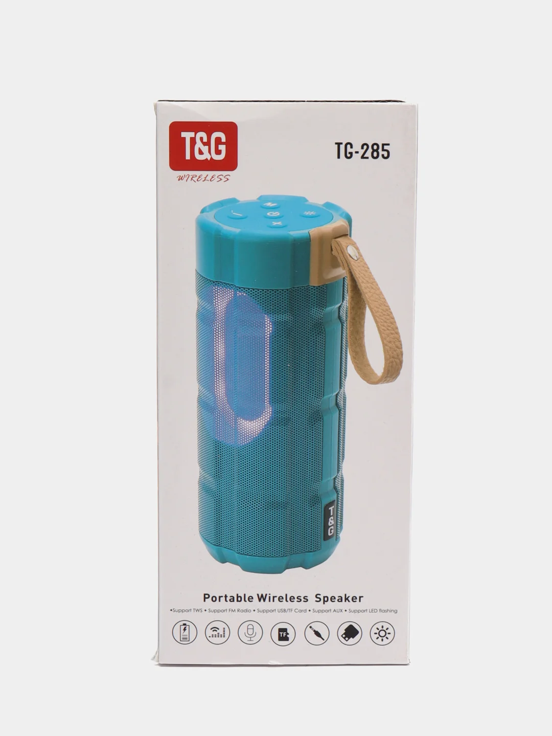 Красный портативная колонка T&G TG 285