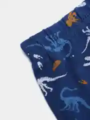 Лазурный детский комплект для мальчика: майка и трусы