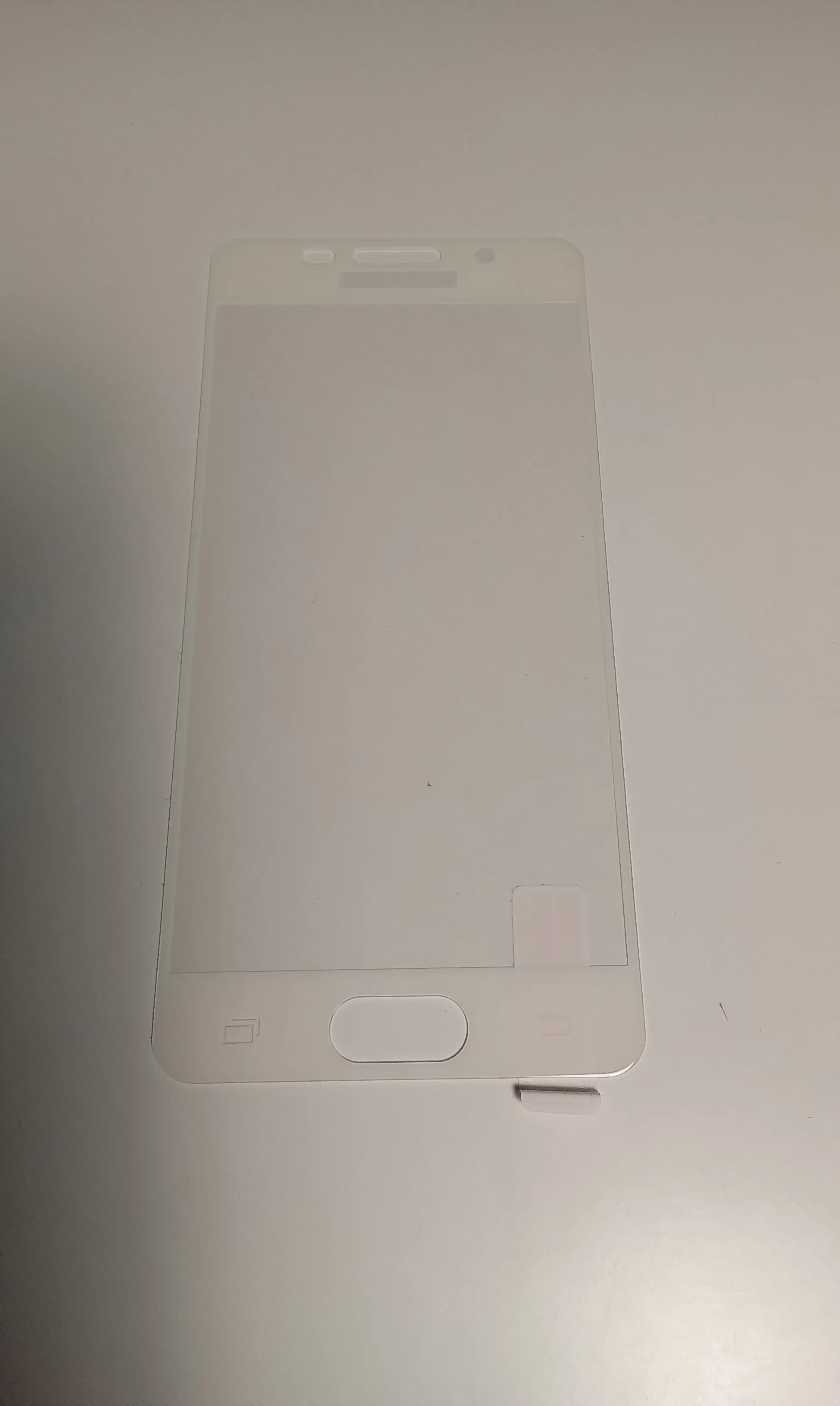 Белый защитное стекло SAMSUNG A3 2016