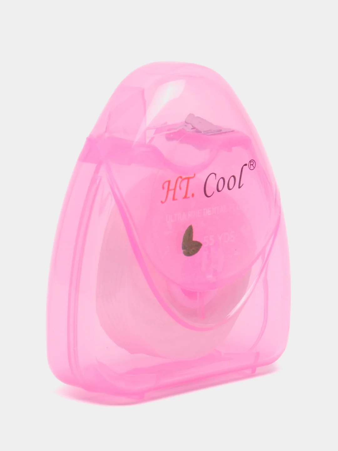 Розовый зубная нить, 50 м