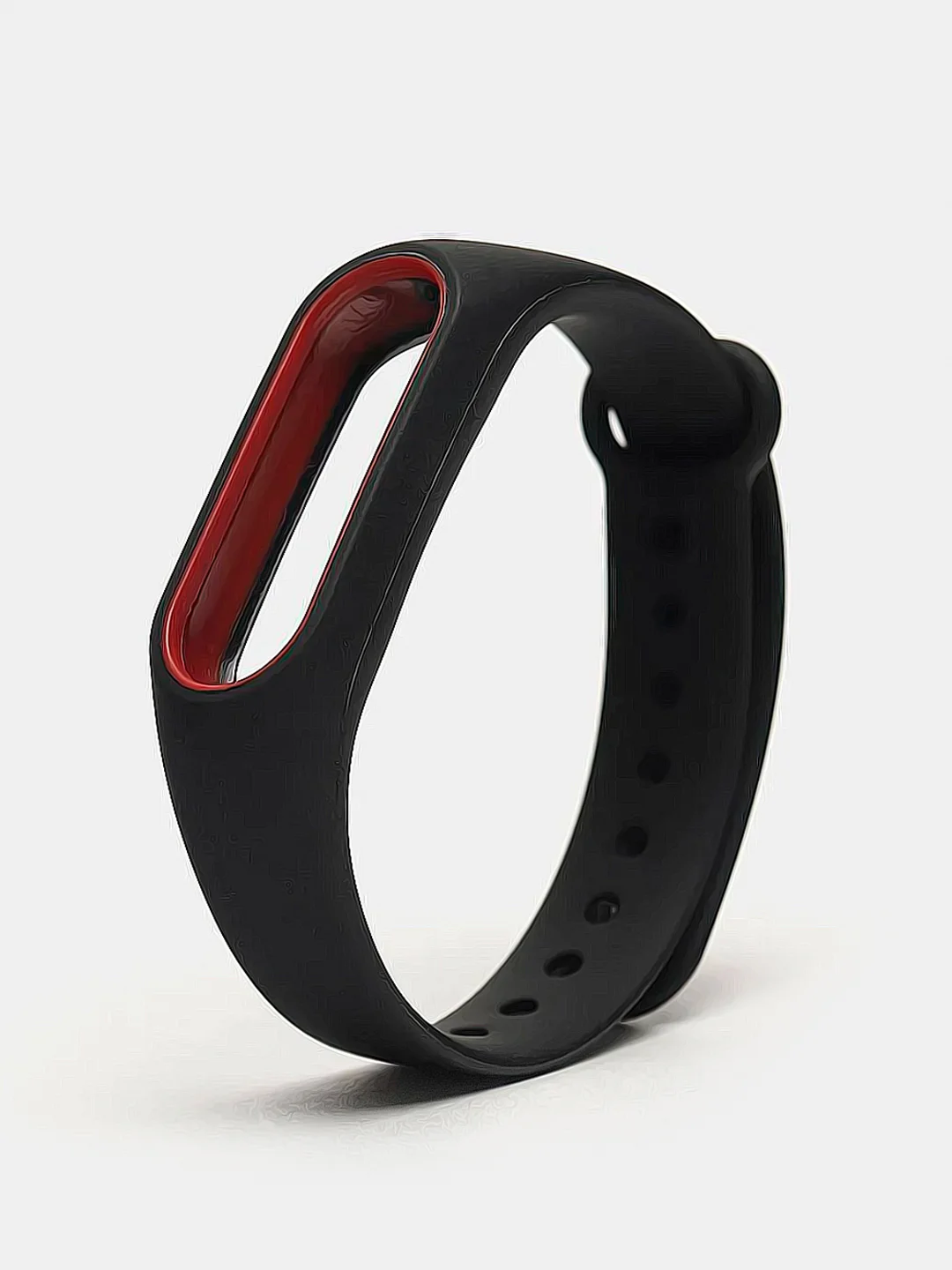 Оливковый силиконовый ремешок на Xiaomi Mi Band 2