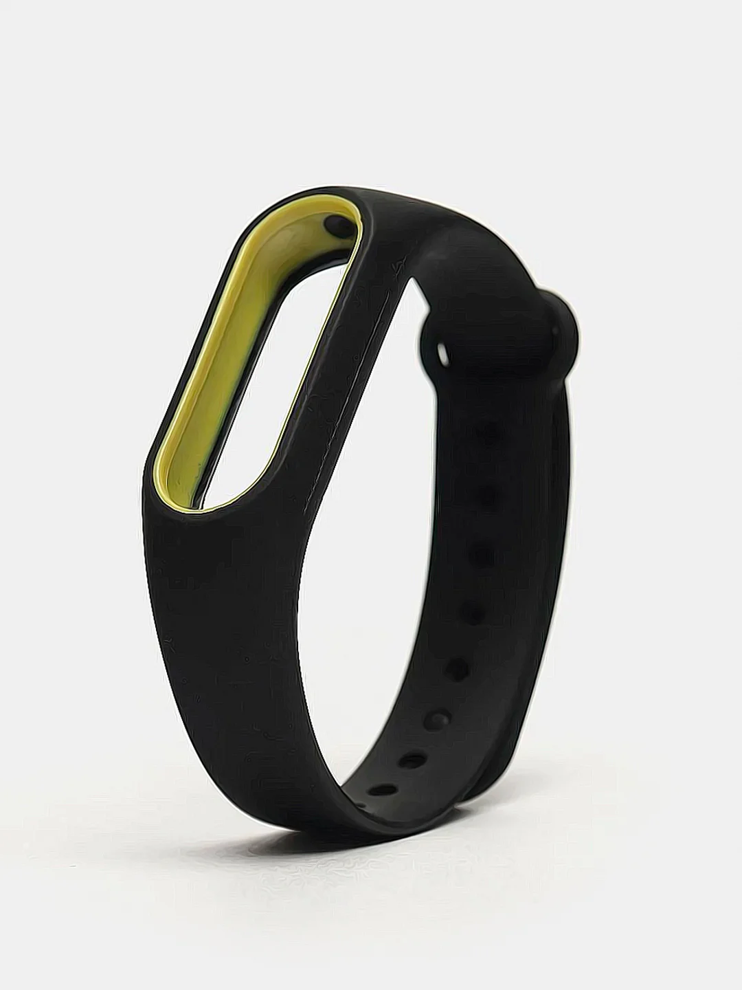 Хаки силиконовый ремешок на Xiaomi Mi Band 2