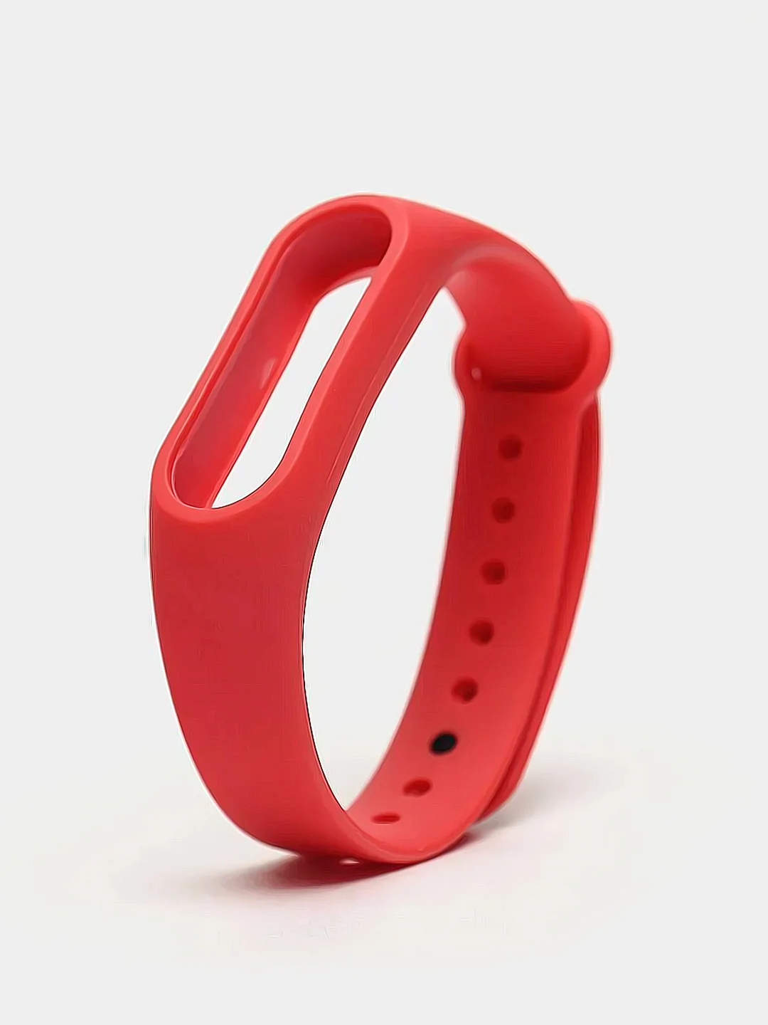 Коралловый силиконовый ремешок на Xiaomi Mi Band 2