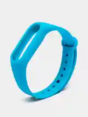 Синий силиконовый ремешок на Xiaomi Mi Band 2