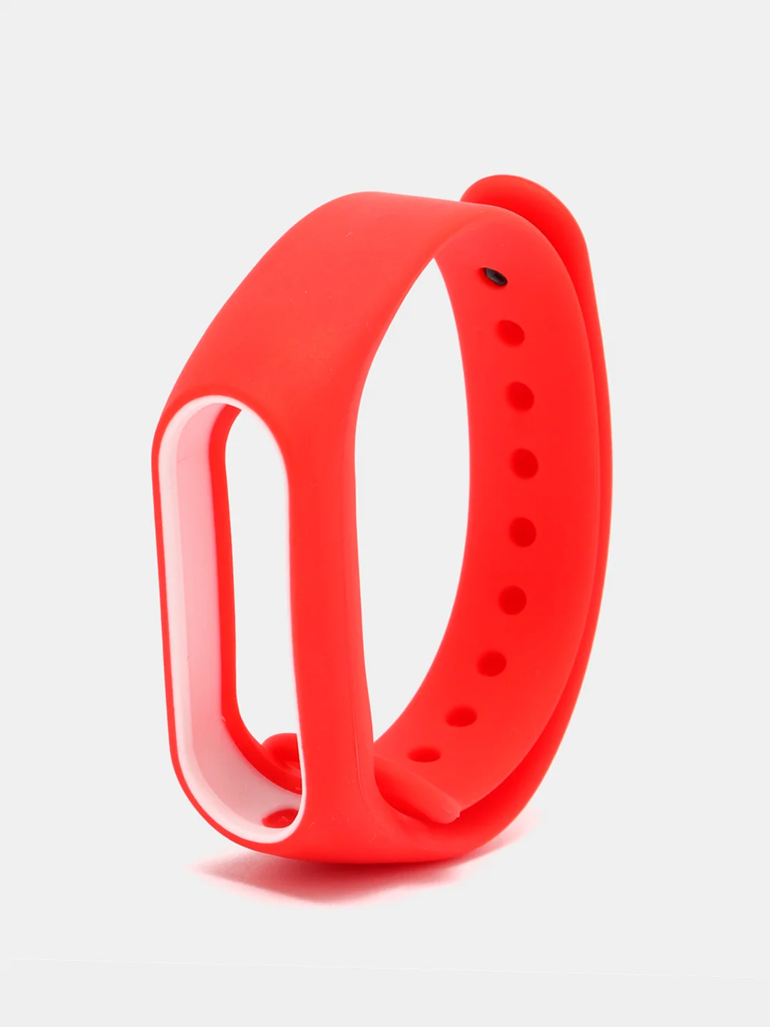Золотой силиконовый ремешок на Xiaomi Mi Band 2