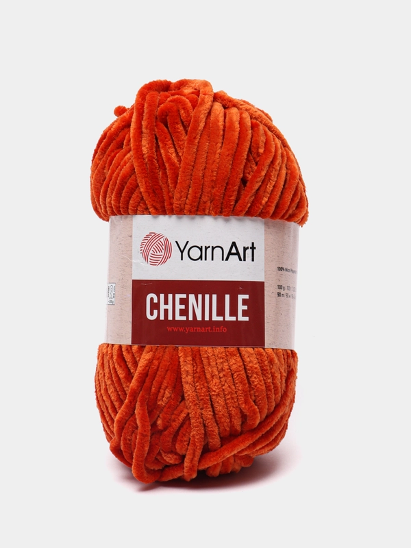 Плюшевая пряжа Yarnart Chenille