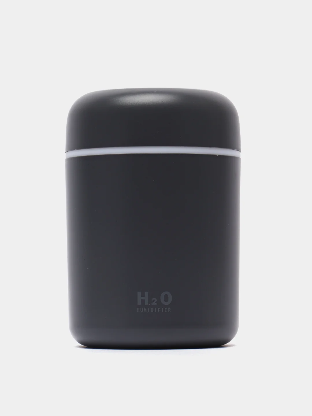 Черный ультразвуковой увлажнитель воздуха Humidifier, с подсветкой