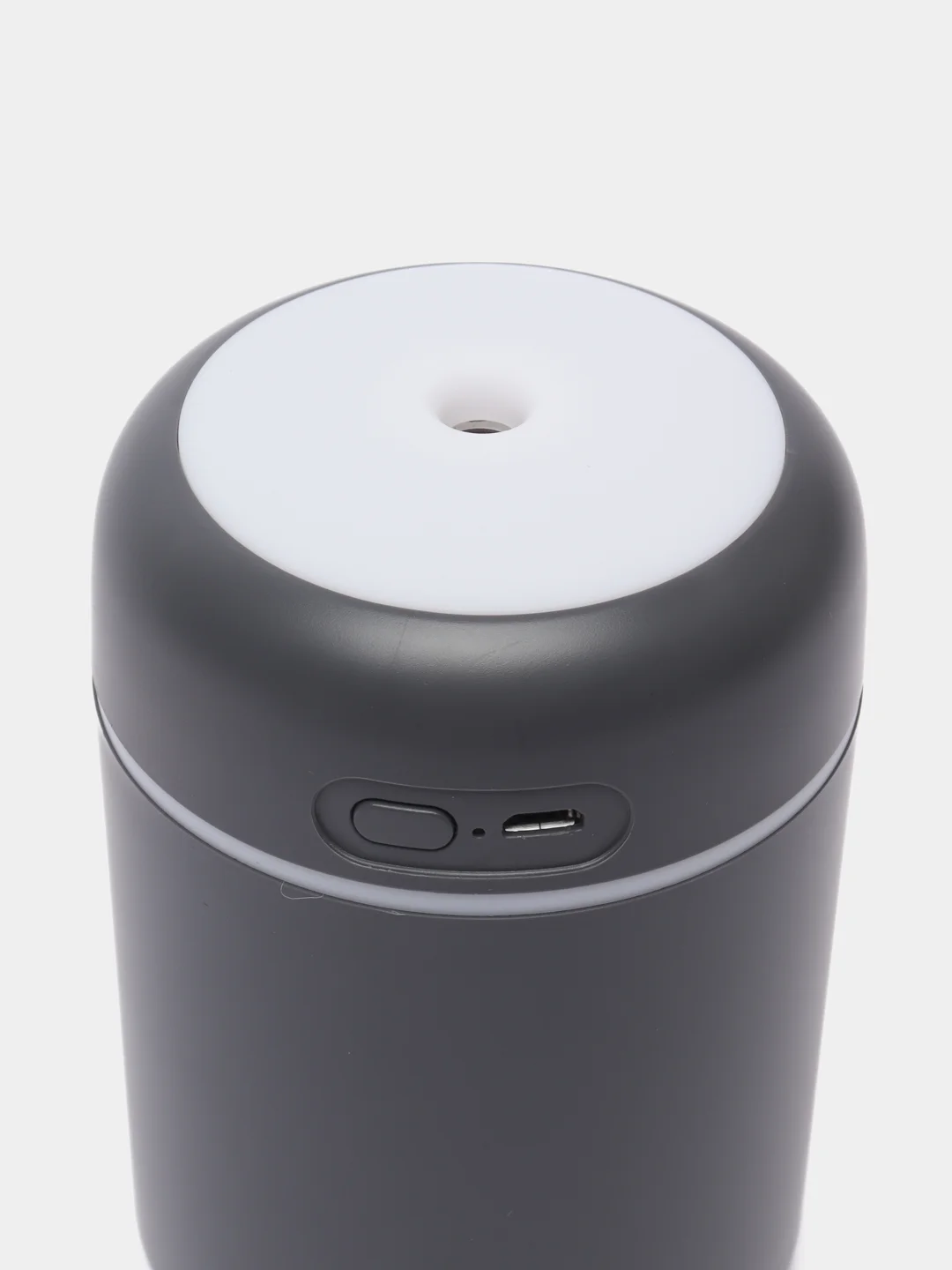Черный ультразвуковой увлажнитель воздуха Humidifier, с подсветкой