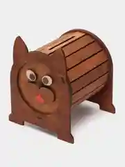Копилка для денег, деревянная
