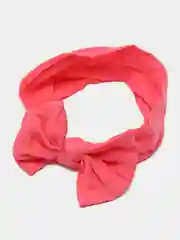 Коралловый повязка на голову детская, для малышей, с бантом