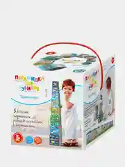 Кубики детские. Пирамидка из кубиков Транспорт, Лесные животные