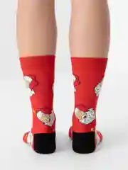 Индиго новогодние носки для женщин и мужчин