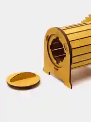 Копилка для денег, деревянная