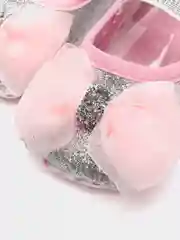 Серебряный пинетки для новорождённых малышей
