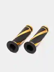 Ручки руля MOAL GOLD, D 22 мм, резина, алюминий