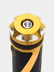 Ручки руля MOAL GOLD, D 22 мм, резина, алюминий