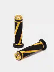 Ручки руля MOAL GOLD, D 22 мм, резина, алюминий