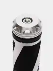 Ручки руля MOAL SILVER, D 22 мм, резина, алюминий