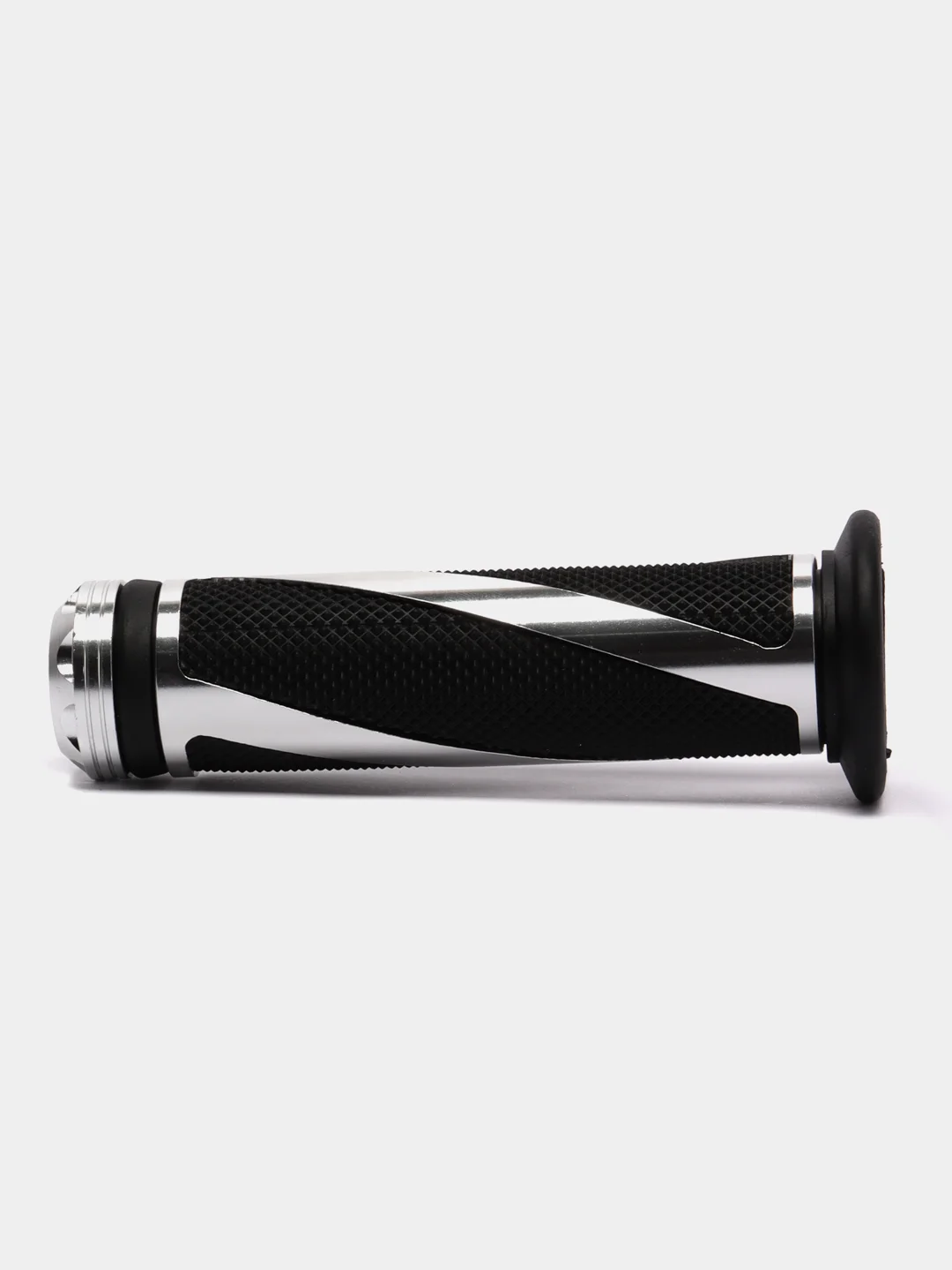 Ручки руля MOAL SILVER, D 22 мм, резина, алюминий