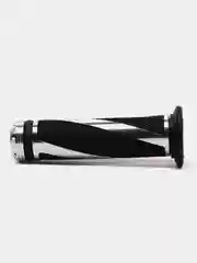 Ручки руля MOAL SILVER, D 22 мм, резина, алюминий