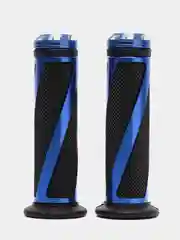 Ручки руля MOAL BLUE, D 22 мм, резина, алюминий