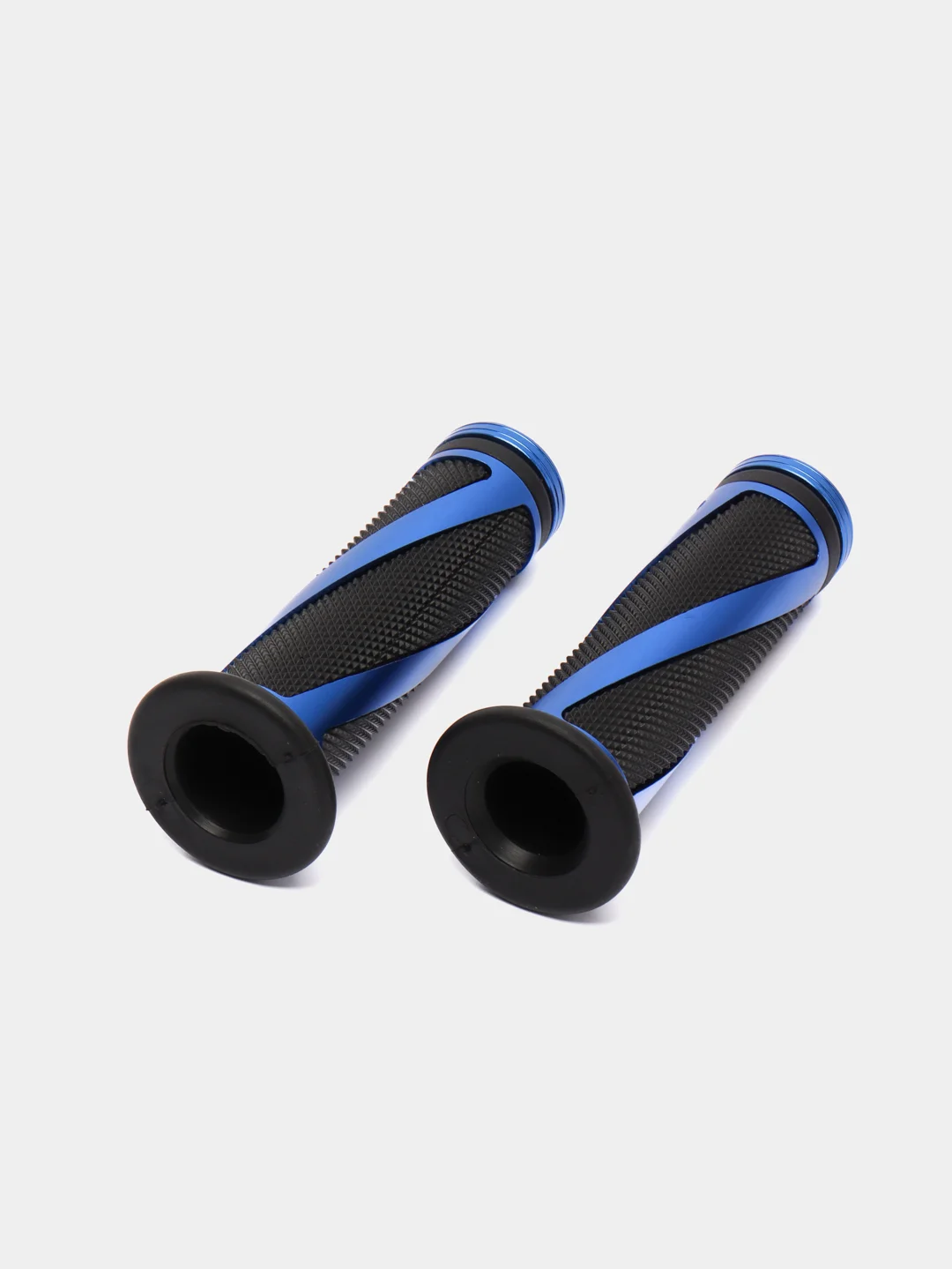 Ручки руля MOAL BLUE, D 22 мм, резина, алюминий