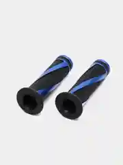 Ручки руля MOAL BLUE, D 22 мм, резина, алюминий