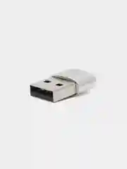Серебряный переходник Type-C 2.0 на USB 2.0