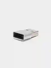 Серебряный переходник Type-C 2.0 на USB 2.0
