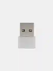 Серебряный переходник Type-C 2.0 на USB 2.0