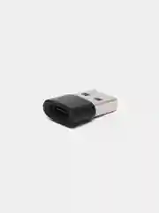 Черный переходник Type-C 2.0 на USB 2.0