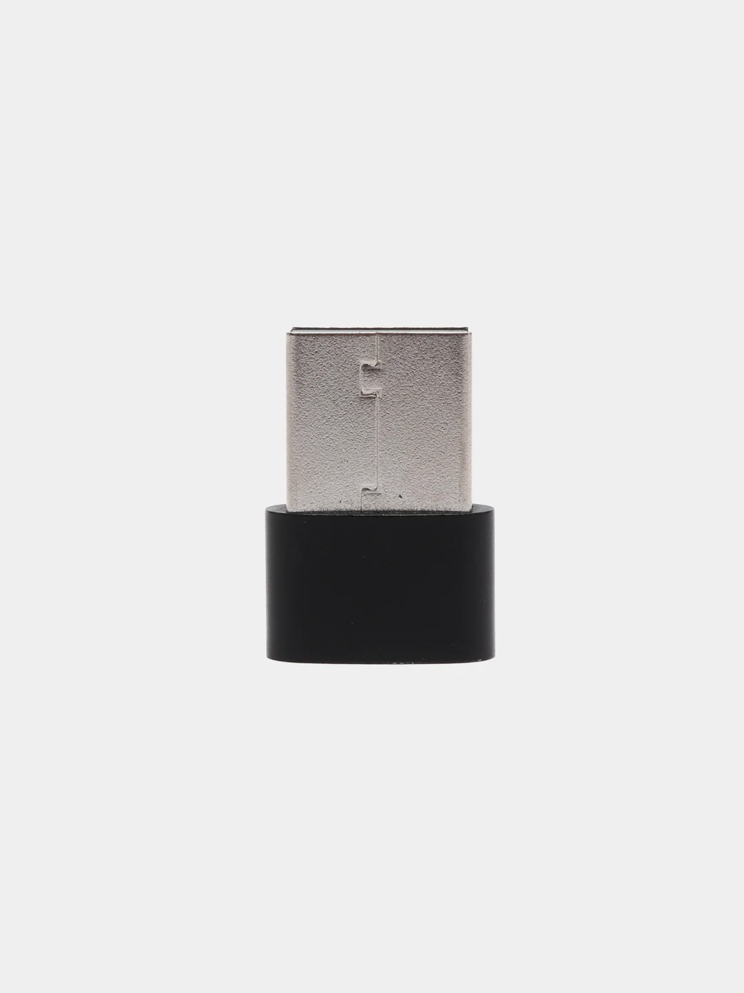 Черный переходник Type-C 2.0 на USB 2.0