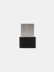 Черный переходник Type-C 2.0 на USB 2.0