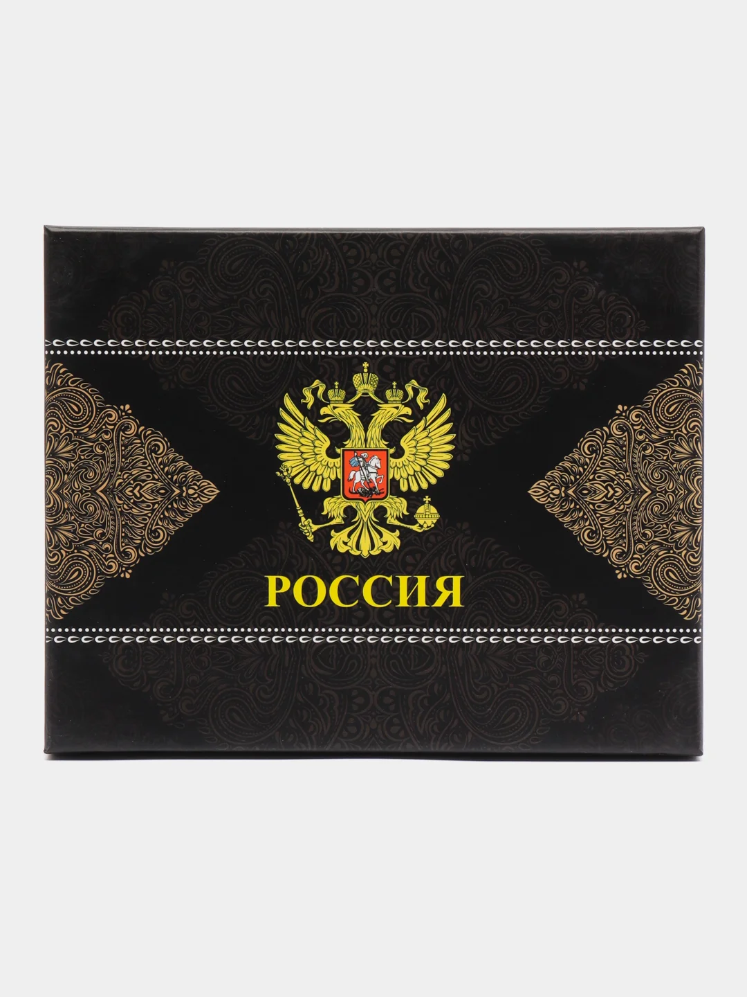 Серый подарочный набор, мужской: фляга с рюмками