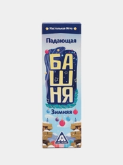 Падающая башня "Новый год!", мини, 54 бруска, наклейки