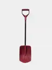 Бордовый автомобильная лопата. Прочная и легкая. 85 см. 340 гр. Серая