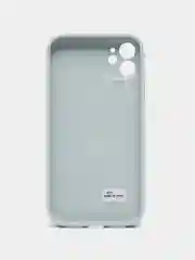 Ледяной чехол для iPhone 11, силиконовый, со стеклянной панелью