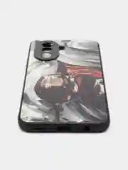 Бордовый чехол с рисунком на Huawei Nova Y70 (Хуавей Нова У70)