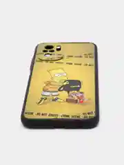 Желтый чехол с рисунком на Poco M5s, Xiaomi Redmi Note 10 и Note 10S (Поко М5с и Редми Нот 10)