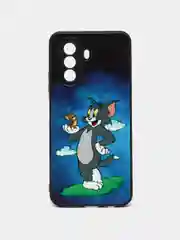 Синий чехол с рисунком на Huawei Nova Y70 (Хуавей Нова У70)