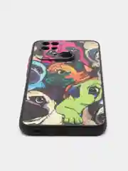 Салатовый чехол с рисунком на Xiaomi Redmi 10C ( Сяоми Редми 10Ц)