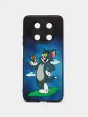 Синий чехол с рисунком на Huawei Nova Y90