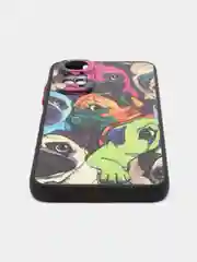 Салатовый чехол с рисунком на Xiaomi Redmi Note 11 4G и Redmi Note 11S 4G (Редми Нот 11 и  Нот 11с)